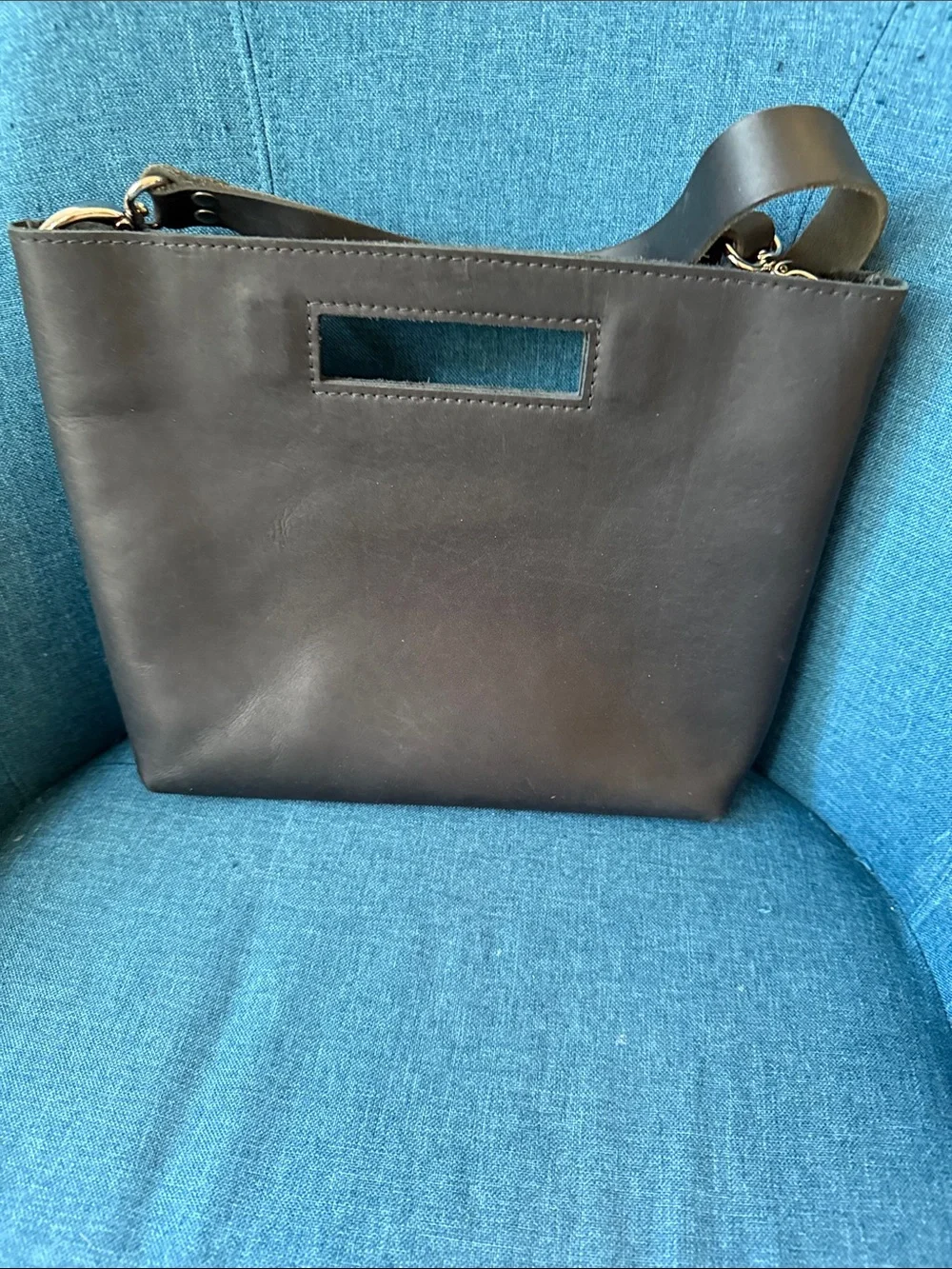 Moss bags Leather Bag
